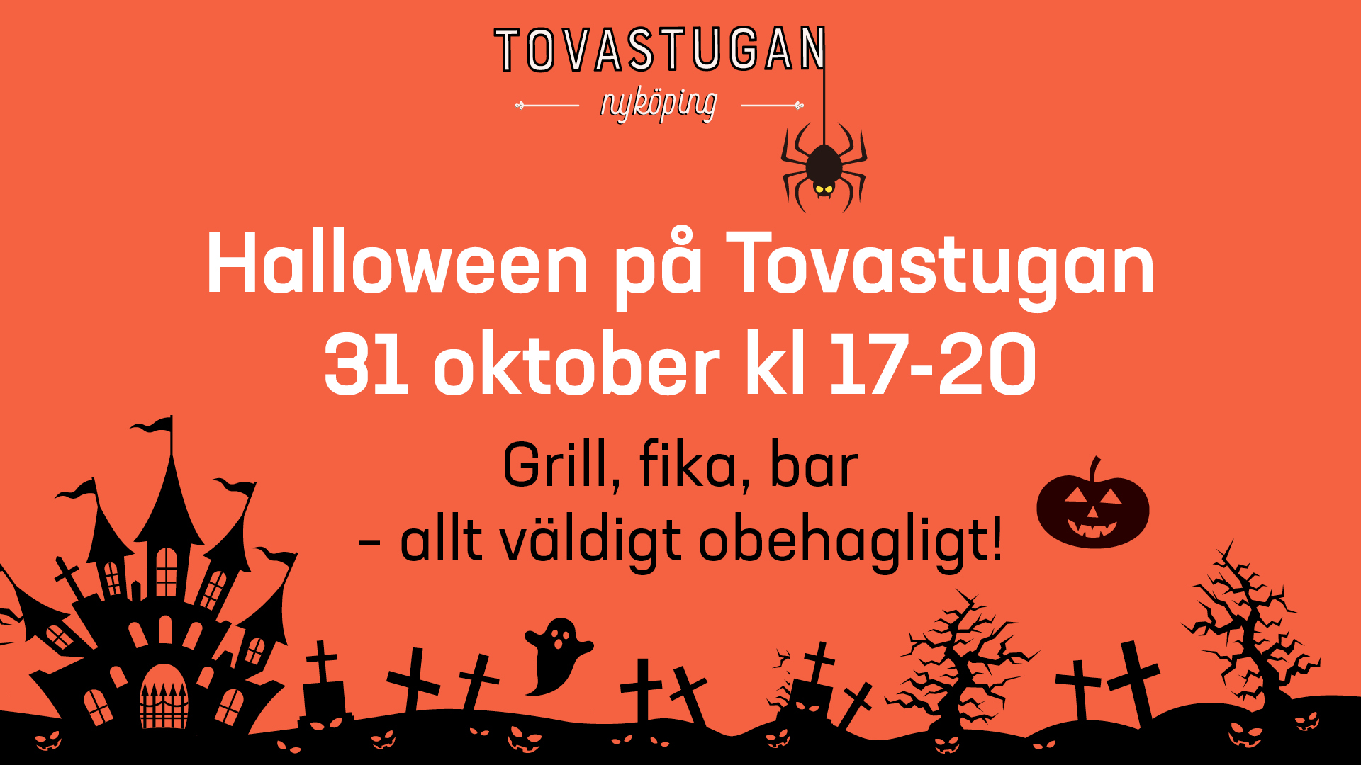 Bild till Skräckpromenaden - Halloween på Tova 2024-10-31