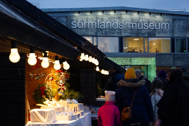 Julmarknad på Sömlands museum