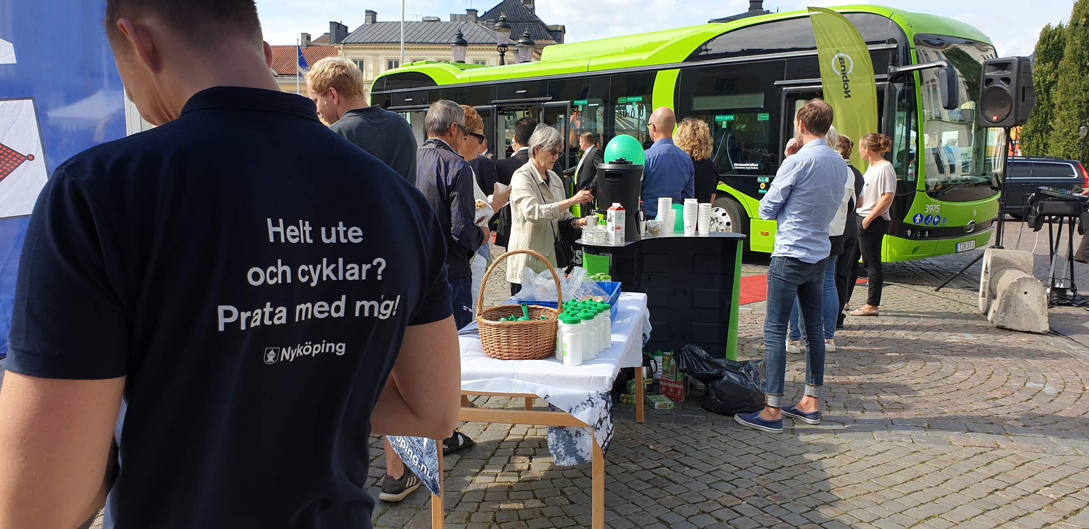 Prata resande med Nyköpings kommun