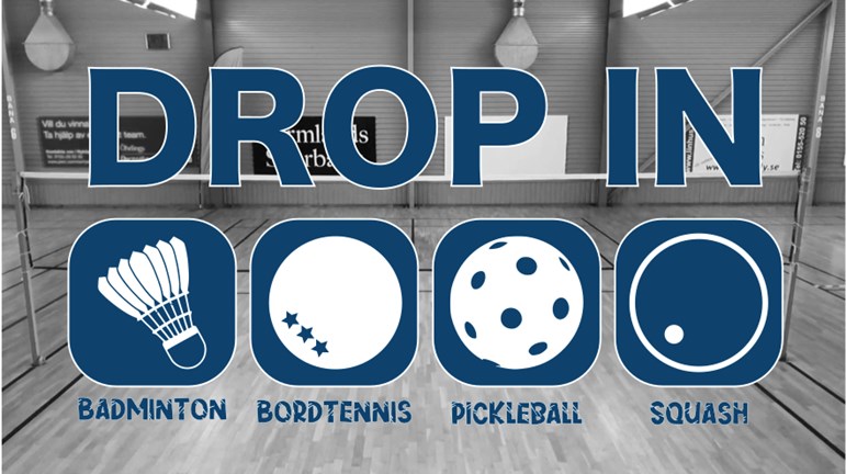 Drop in racketsport