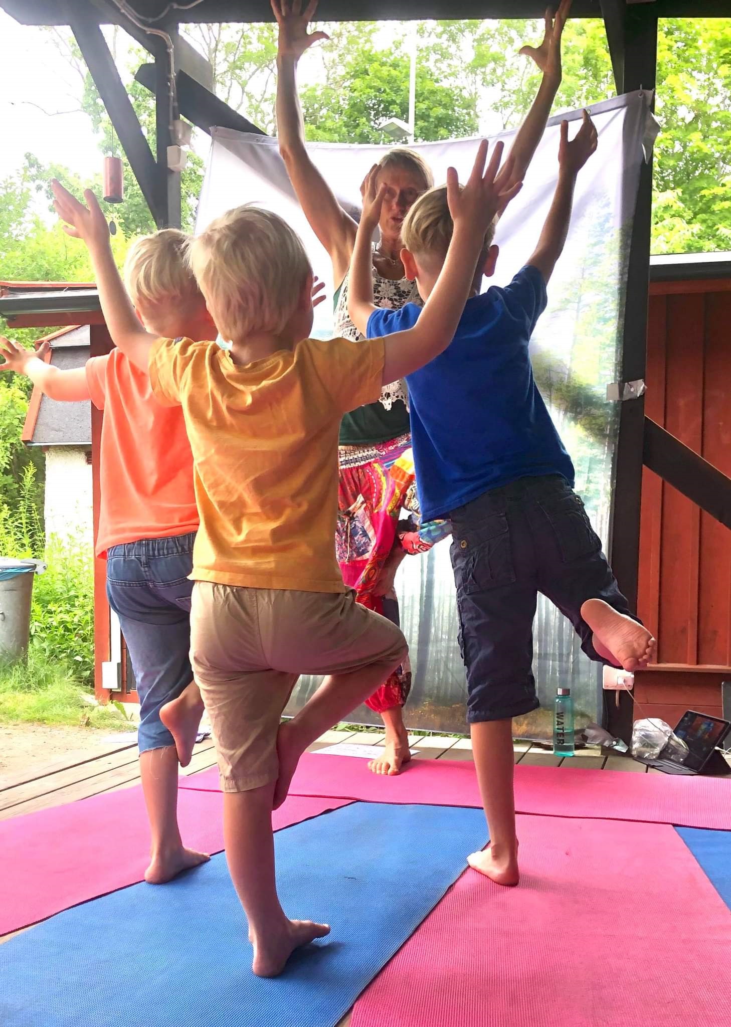 Yoga för skolbarn