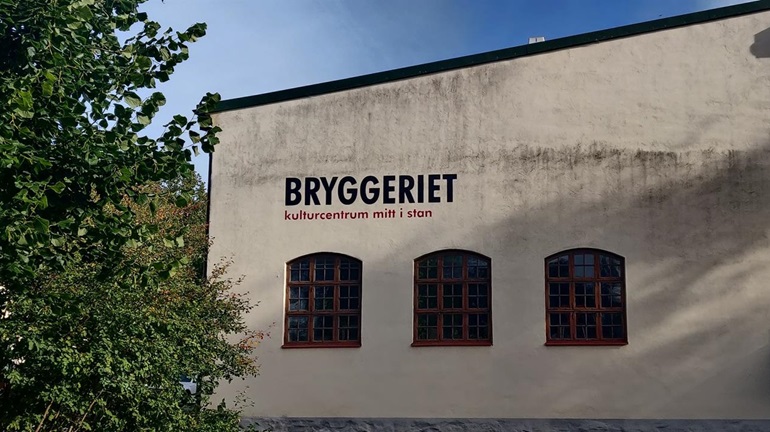 Bild på framsidan av Bryggeriet. 