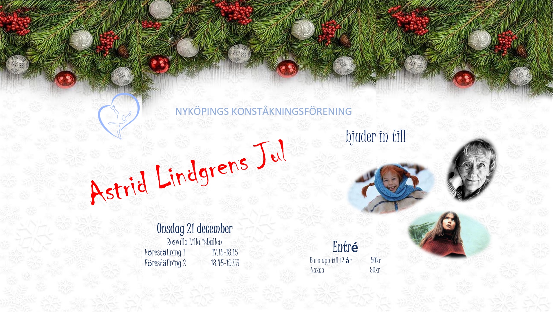 Nyköpingskonståkningsförenings Julshow