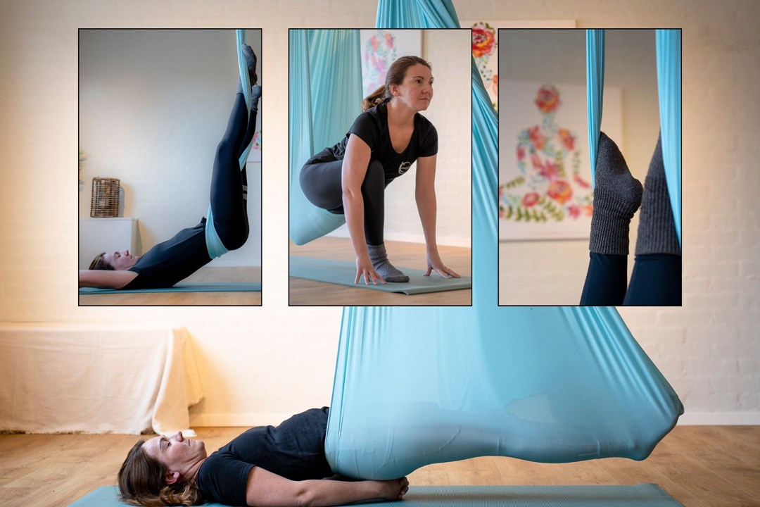 Vitasana Wellness - Aerial yin yoga 