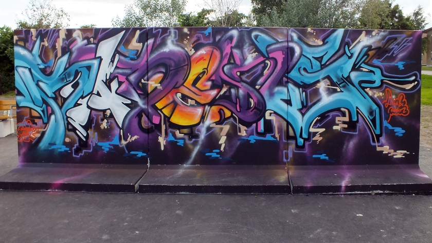 Graffitivägg