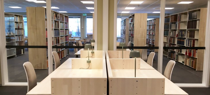 Studierum och bibliotek